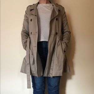Cute Fit & Flare Trench Coat from H&M - Brand New!